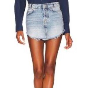 Free People We The Free Collection “Sky High Mini Skirt” Size 12